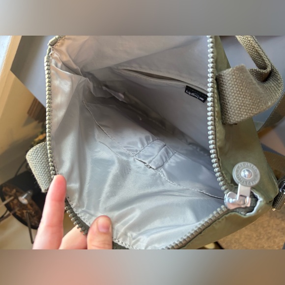 Kipling Eleva Convertible Crossbody Tote- Green - Picture 7 of 11